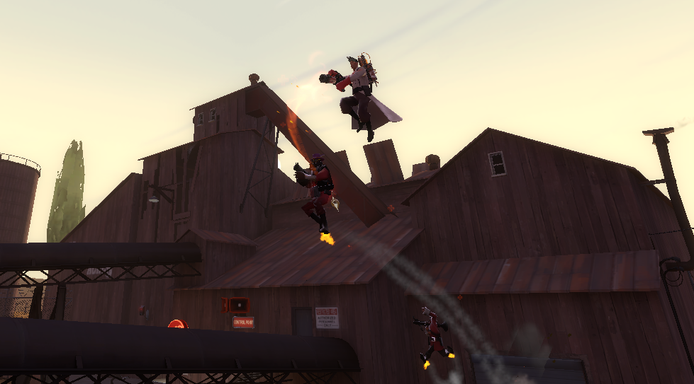 By following heavy classes as they roll out, you can greatly improve your team's chances of winning the mid CP fight.