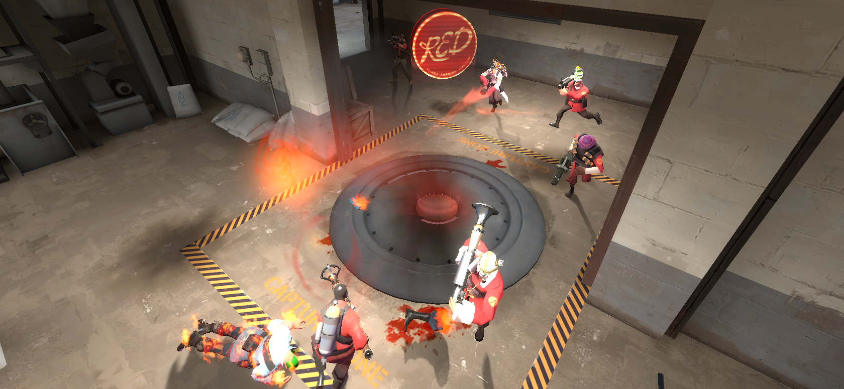 The more teammates you're healing on the front lines, the less likely they are to retreat, the more likely they are to succeed.