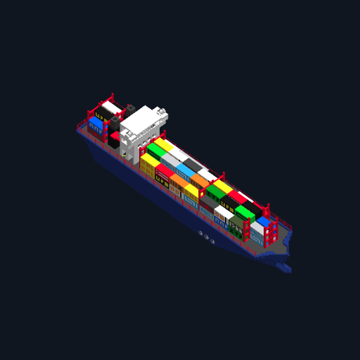 Small Container Ship