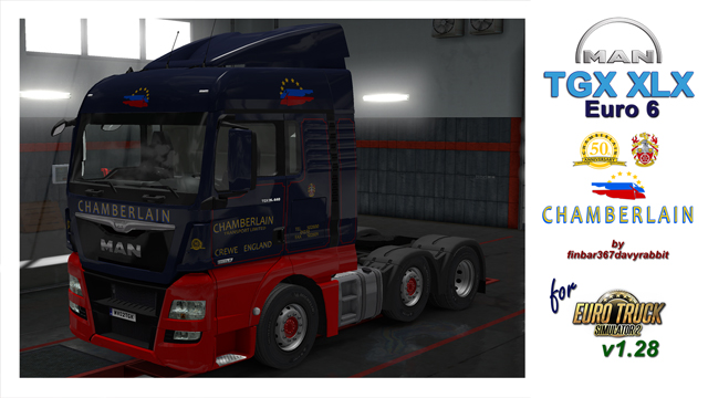 MAN TGX XLX Euro 6 - Chamberlain Transport (MADster)