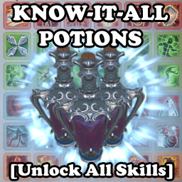 Know-It-All Potions - Unlock All Skills