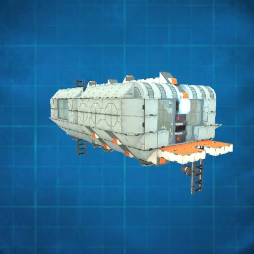 Processor-Storage Facility with Habitation Module