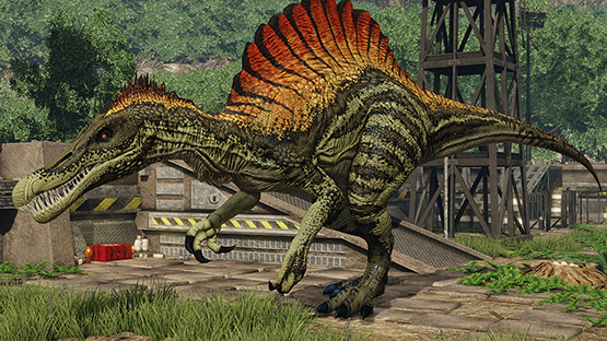 Bushfire Spinosaurus