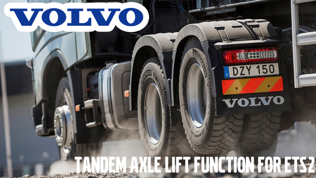 [tob9050]VOLVO FH(New) 6x4 Tandem Axle Lift function