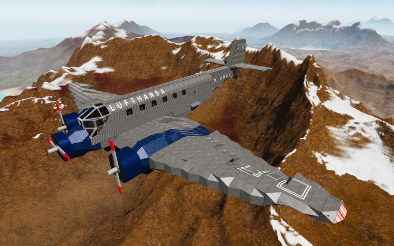 JU-52-3M LUFTHANSA   D-AQUI