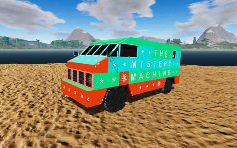 THE MYSTERY MACHINE