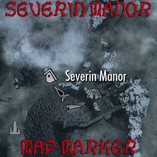 Severin Manor Map Marker