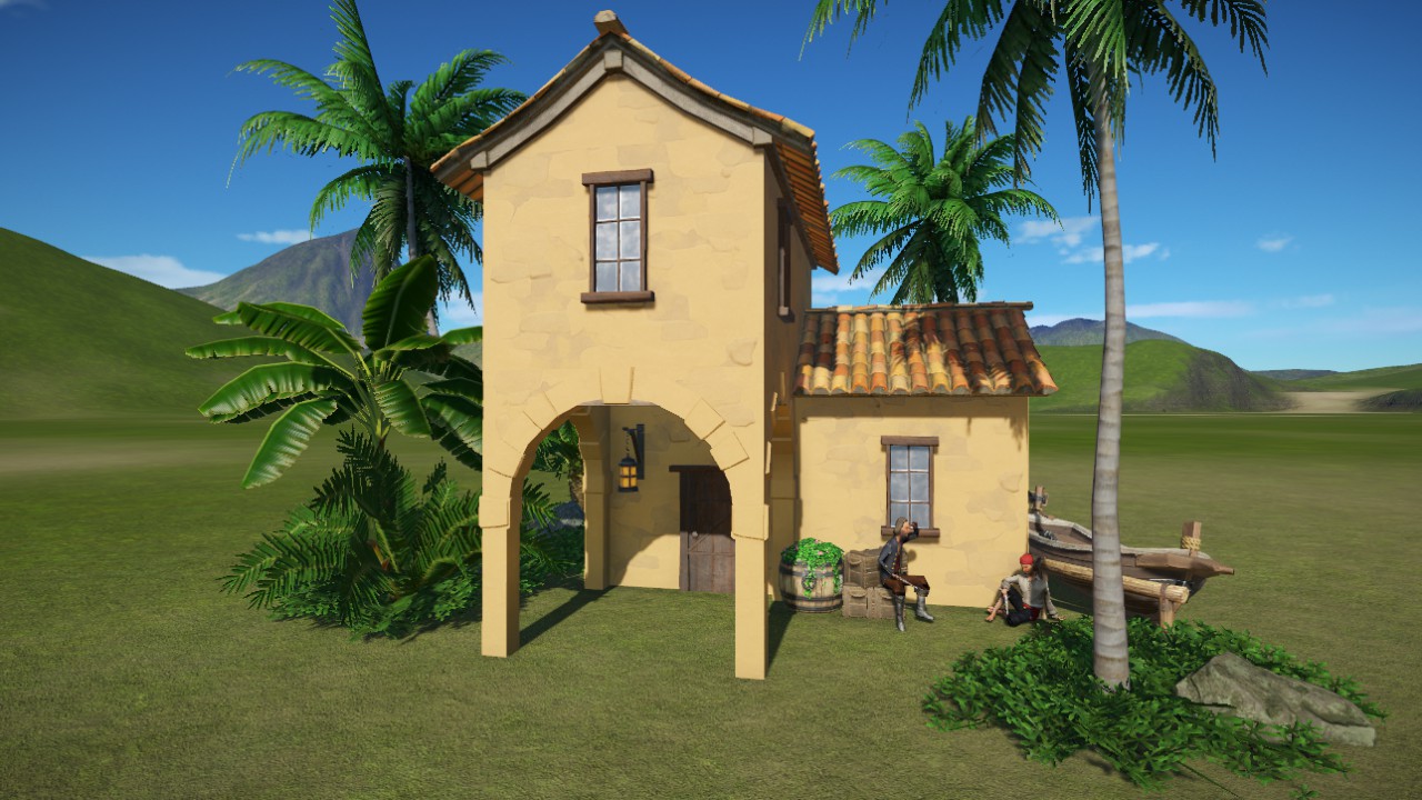 Simple Pirate Building - 001