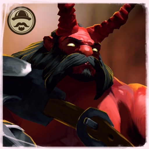 Stache' of the Red Devil