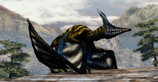 Blue Clipper Ptera ~Free Drop~