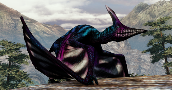 Purple Clipper Ptera ~Free Drop~