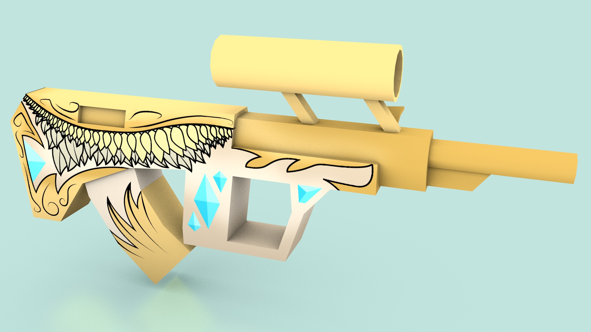 Winged guardian | Augewehr