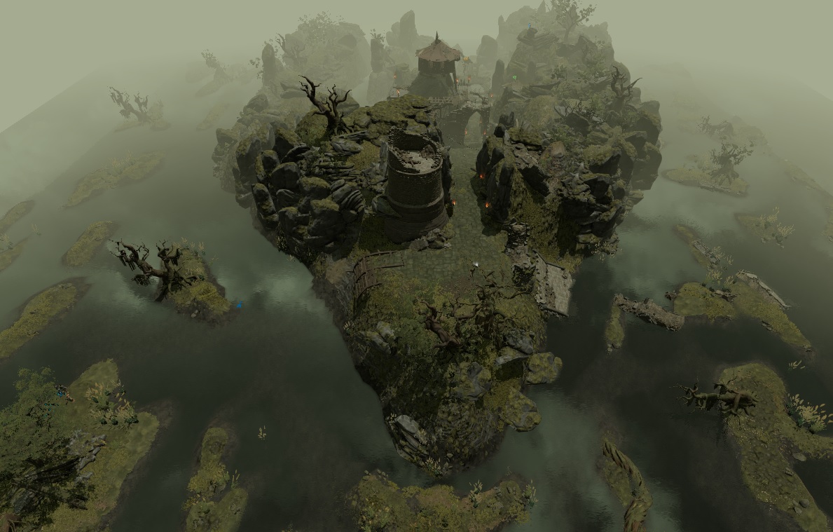 GM Map - Swamp Outlaw Camp