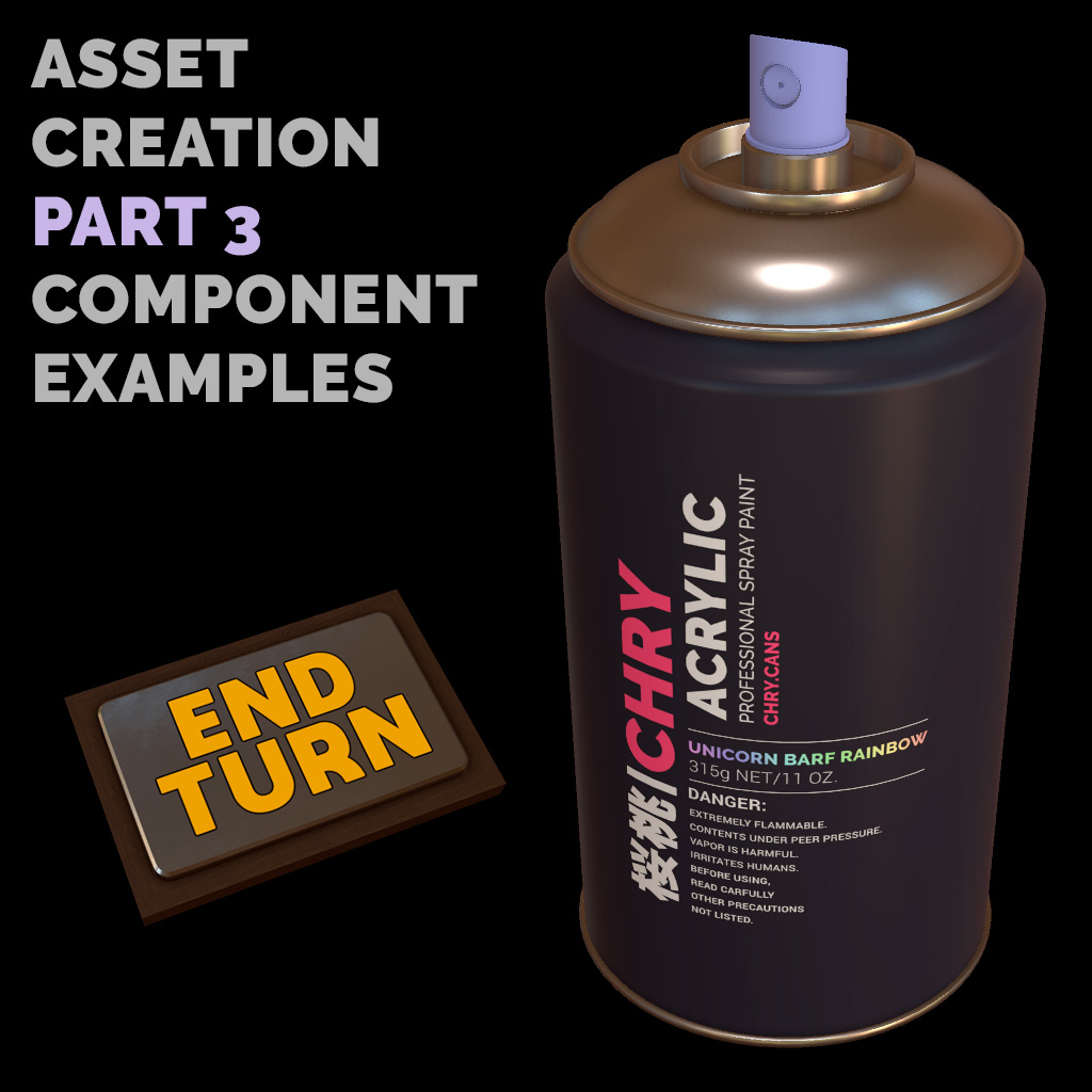 Asset Creation Part:3 Components preview