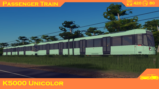 Train: K5000 Unicolor