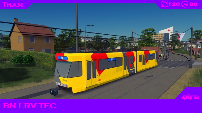 Tram: BN LRV TEC