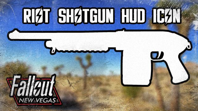 [Auto Shotgun] - Fallout New Vegas Riot Shotgun HUD Icon with modified script