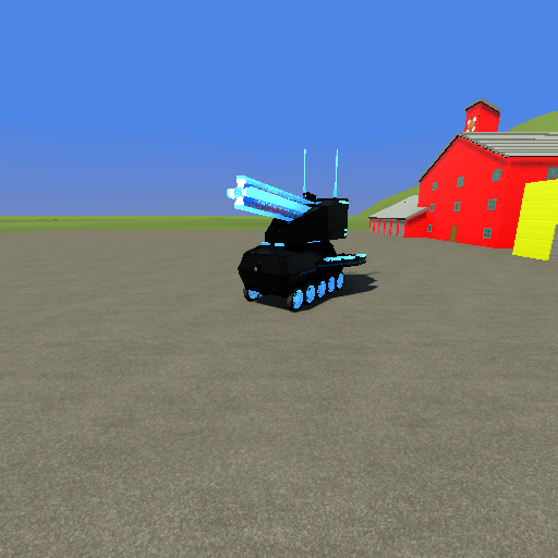 Futuristic tank