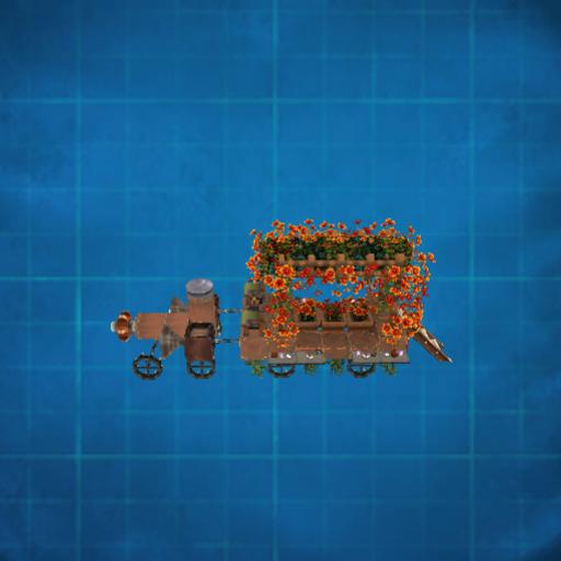 Steampunk Flower Cart - Build & Share #26 Entry