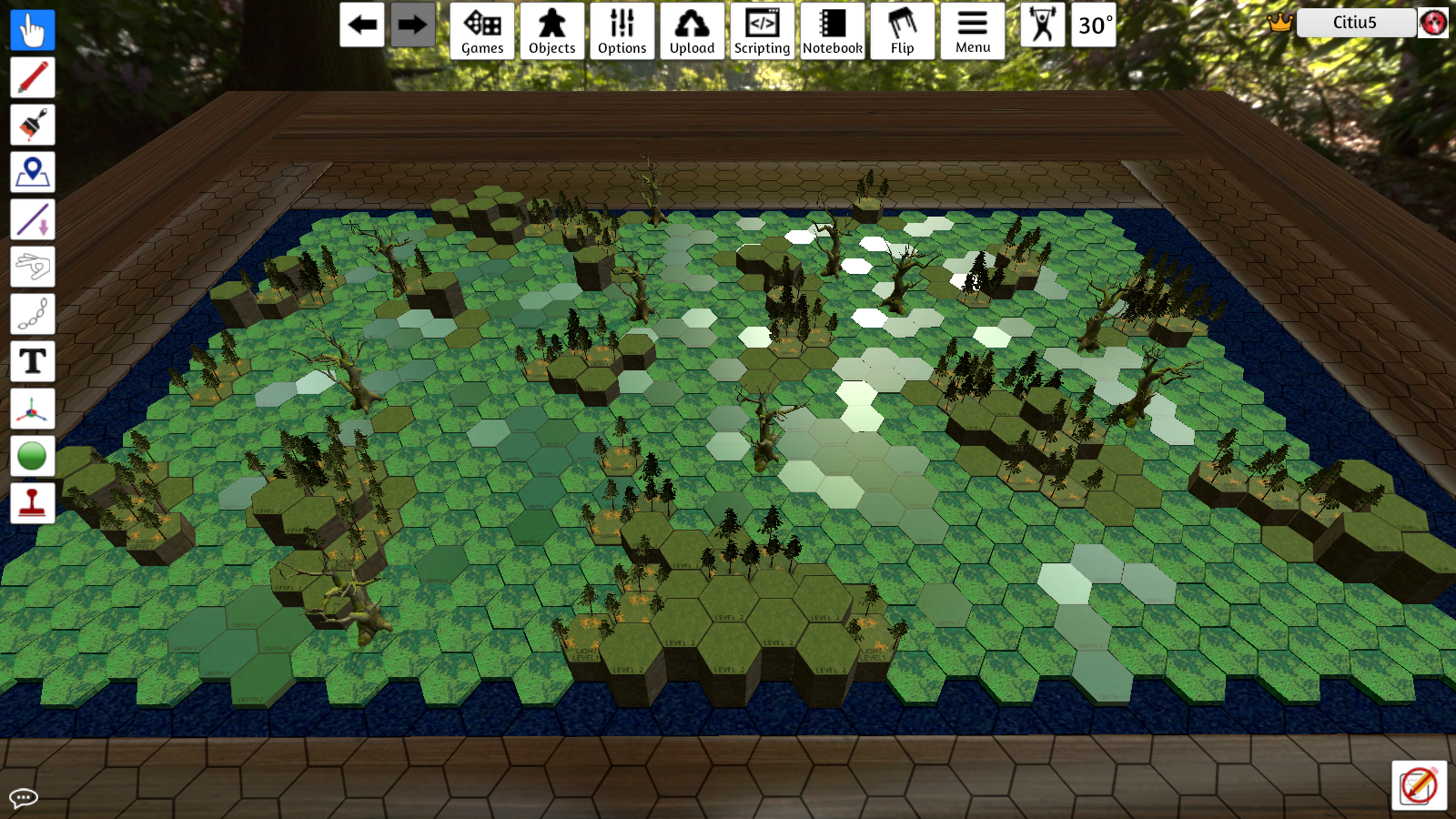 Citiu5 - Ordolo Swamp Battletech Map