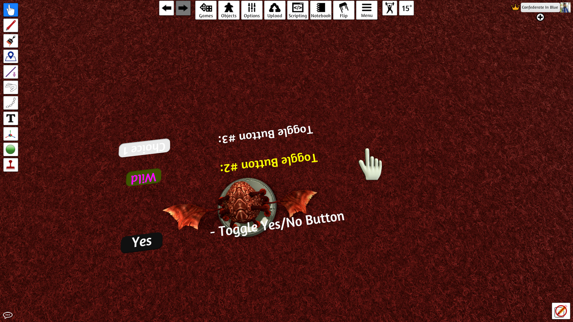 Toggle Button Script