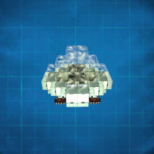 Retro Future Family Hover Car