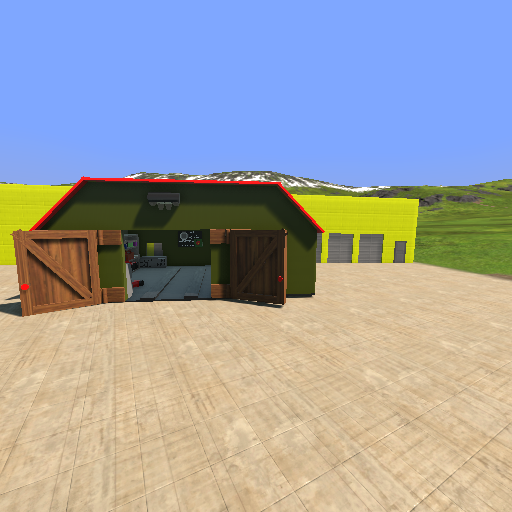 1930s race car garage