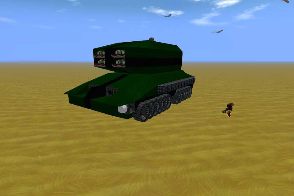 Burnstar Sledgehammer AA tank
