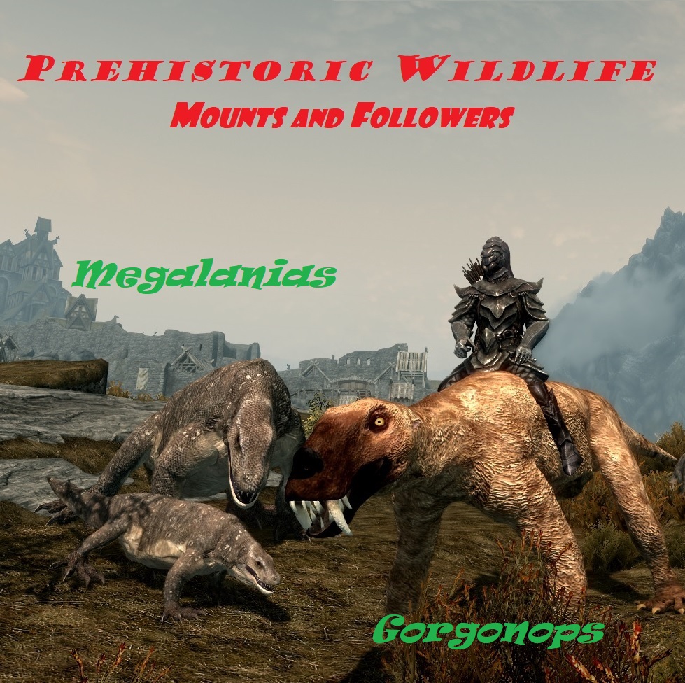 Prehistoric Wildlife Mounts and Followers 5.0
