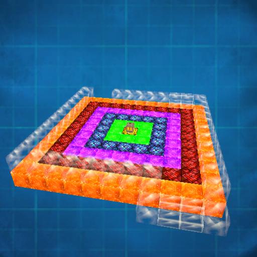 Orange Rainbow Platform