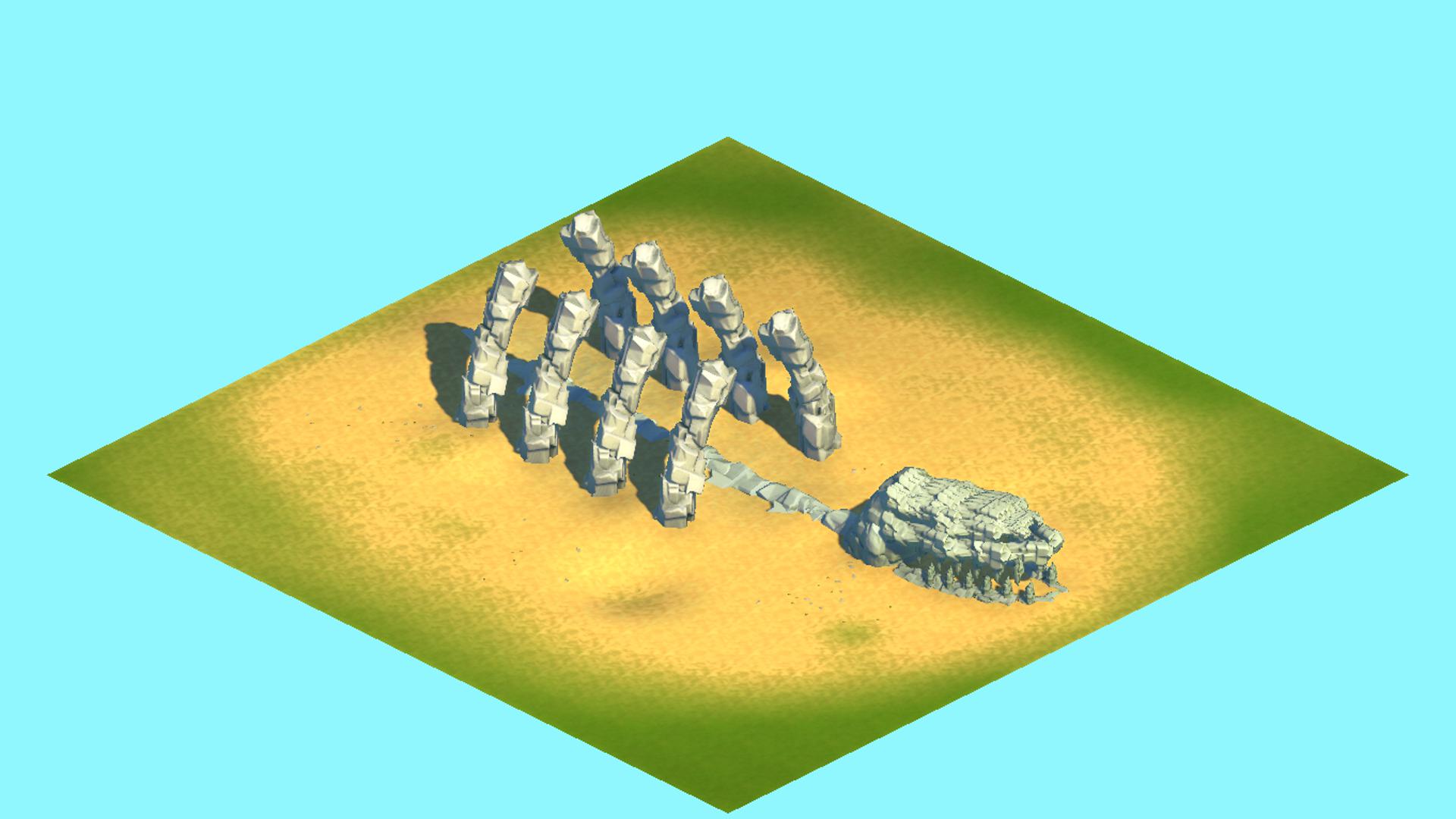 Skeleton filler tile | small tile