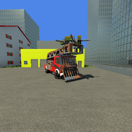 Zombie default fire truck