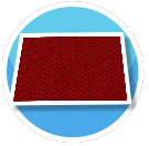 Red Textured