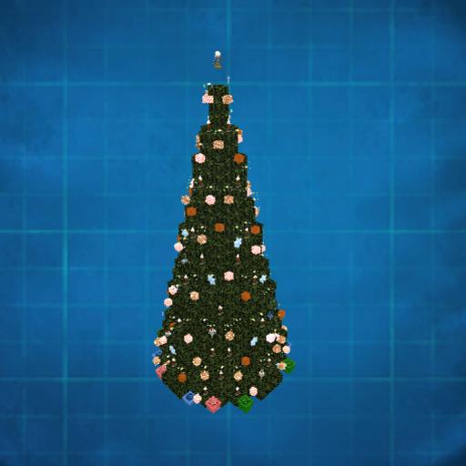 Christmas-Tree decorated