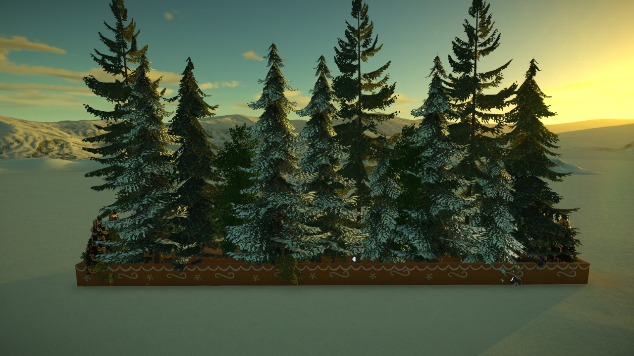 Gingerbread winter brush
