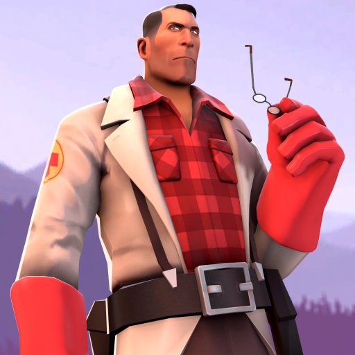 Plaid-Clad Practitioner