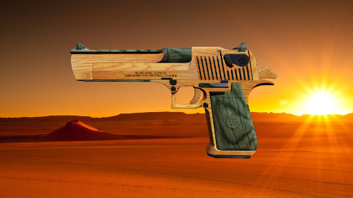 Wood Camo Desert Eagles