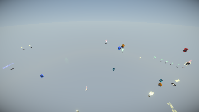 Aerowalk but almost everything is invisible