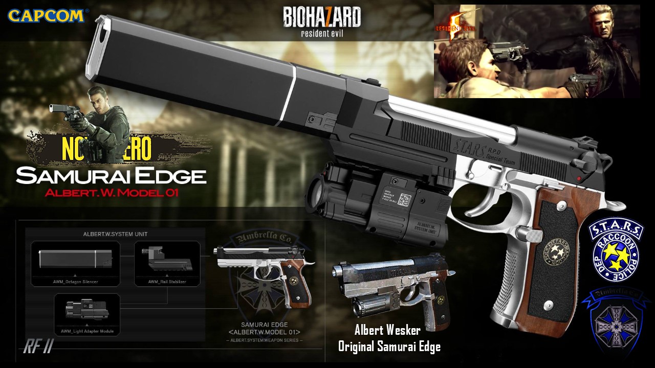 Comunidade Steam :: :: Samurai edge <Albert. W. Model 01>