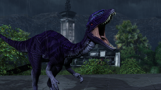 Violet Dilophosaurus (Free Drop)
