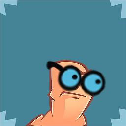 Worm with glasses HAT