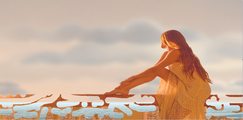 Girl on the pier MAP