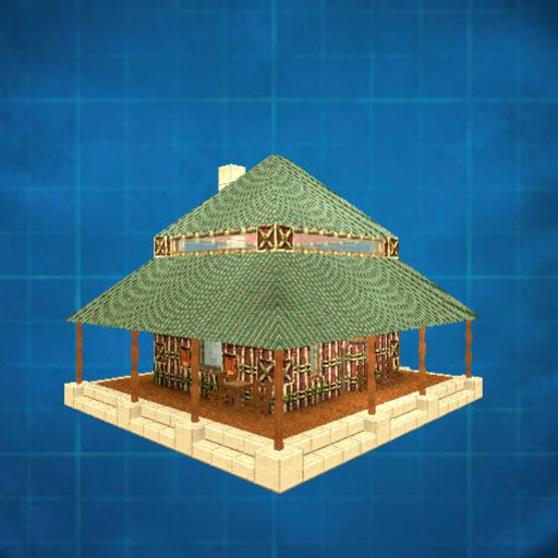 Small work cabin.