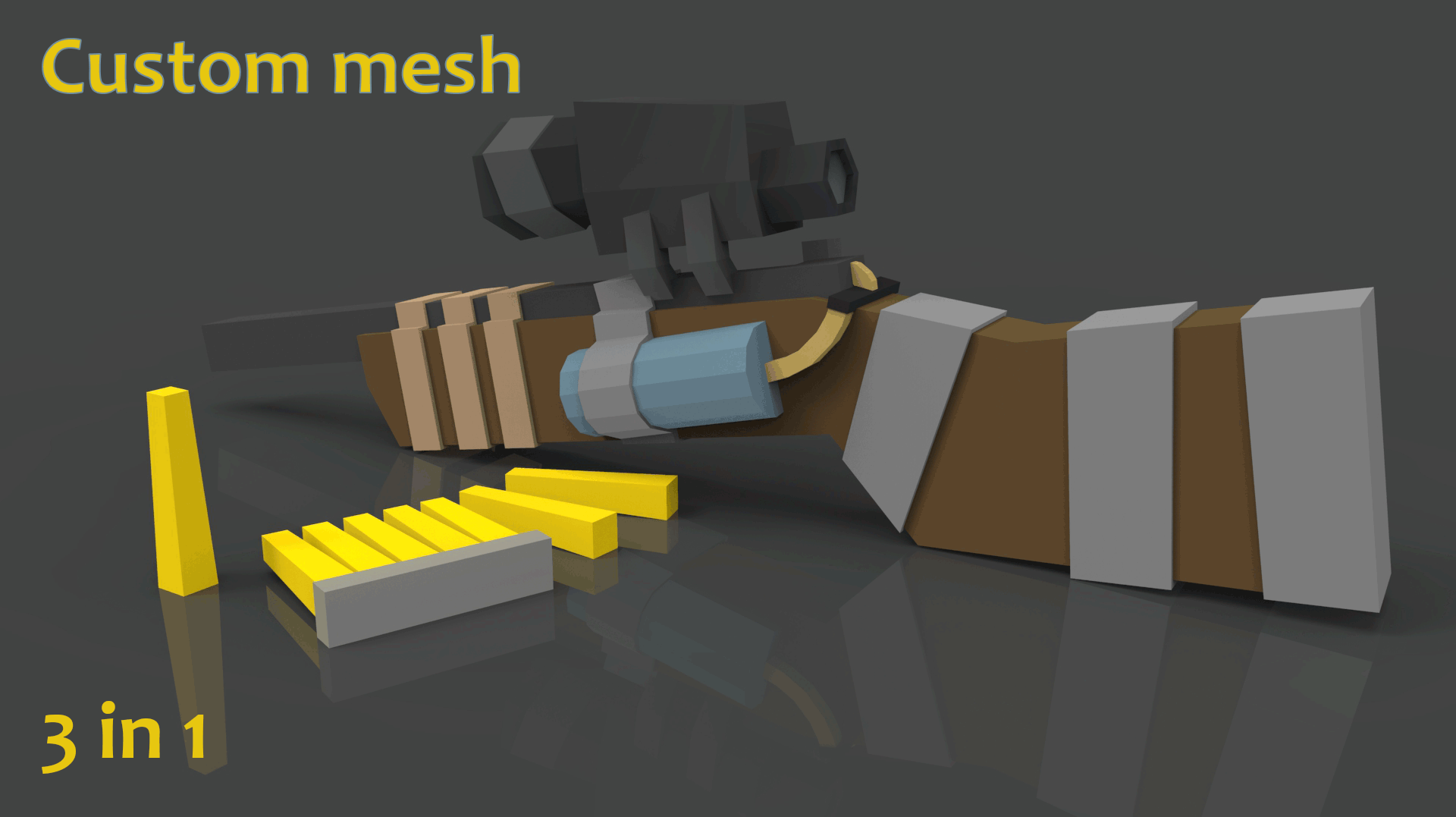 Maple/Birch/Pine Rifle | Wasteland Stories