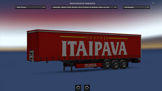 Trailer Cerveja Itaipava