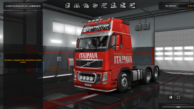 Volvo FH 16 Cerveja Itaipava