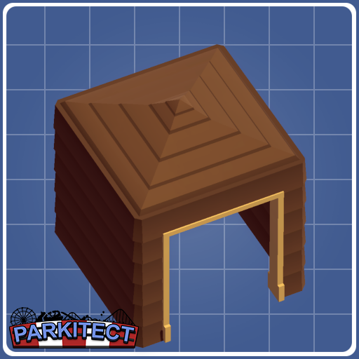 Log Cabin Shop Cover - Single