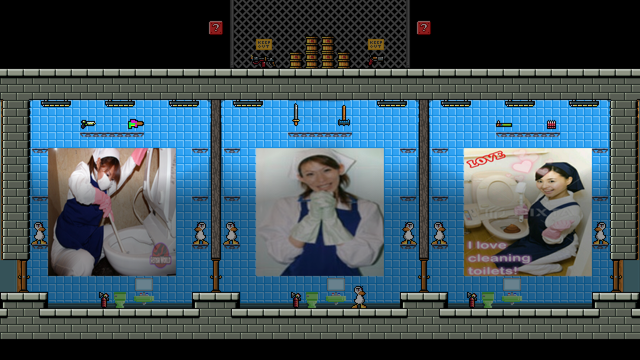 Toilet maids