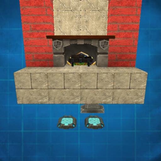Fireplace w/Mantle Display