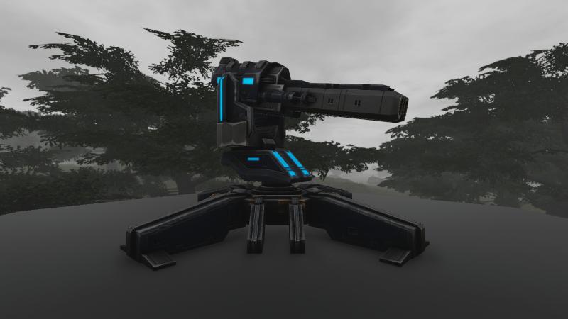 Turret defence platform